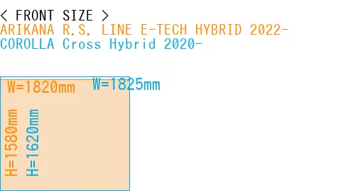 #ARIKANA R.S. LINE E-TECH HYBRID 2022- + COROLLA Cross Hybrid 2020-